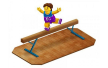 Бревно гимнастическое мягкое 3 м постоянной высоты