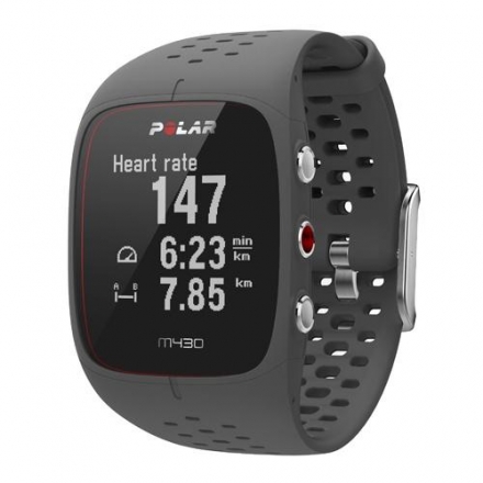 Часы для бега с GPS POLAR M430, цвет: темно-серый, фото 3