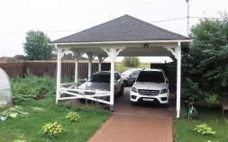 Навес для машин ГРИНФИЛД Премиум комплектация, фото 1