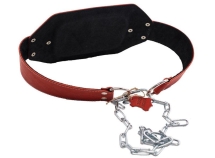 Пояс с цепью для утяжеления кожаный Пояс с цепью для утяжеления кожаный