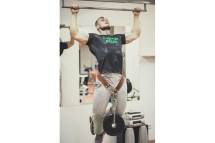 Пояс с цепью для утяжеления кожаный Пояс с цепью для утяжеления кожаный