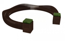 Скамейка TORUDA 055 Скамейка TORUDA 055