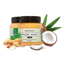 Арахисово-кокосовая паста, в пластике, 250г Арахисово-кокосовая паста, в пластике, 250г