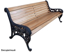 Скамейка парковая Ренессанс, Лиственница 2 м Скамейка парковая Ренессанс, Лиственница 2 м