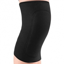 Суппорт колена закрытый"TORRES ", неопрен 3 мм, размер L, черный