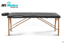 Массажный стол Relax Nirvana Pro серая кожа, фото 2