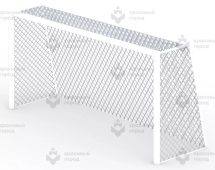 Футбольные ворота большие белые