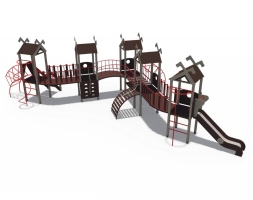 Детский игровой комплекс Лесная долина Н-1200 ДИО 06070, фото 3