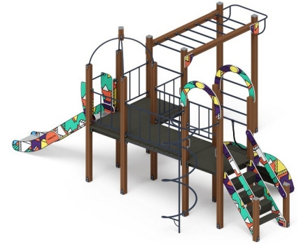Детская игровая площадка Навина Н 1200 ДИК 2.09.05-02, фото 1