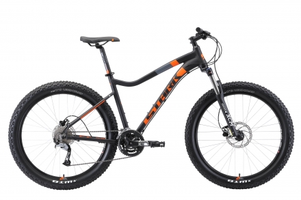 Велосипед Stark&#039;19 Tactic 27.5 + HD чёрный/оранжевый 17&quot;, фото 1