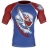 Рашгард Hayabusa Ninja Falcon Rashguard Short Sleeve - Blue / Red