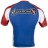 Рашгард Hayabusa Ninja Falcon Rashguard Short Sleeve - Blue / Red