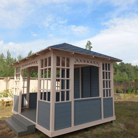 Прямоугольная беседка АРИЯ, фото 4