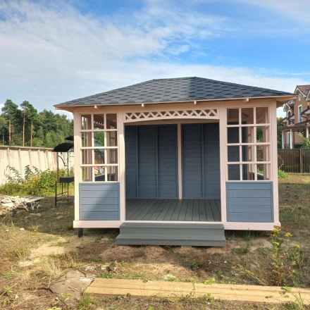 Прямоугольная беседка АРИЯ, фото 3