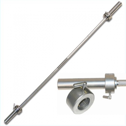 Гриф Barbell 1400 мм d 50 мм замок стопорный, фото 1