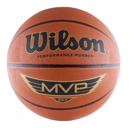 Мяч баскетбольный WILSON MVP Traditional, размер 6, резина, бутил.камера, коричневый, фото 1