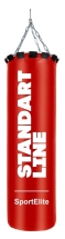 Мешок боксерский SportElite STANDART LINE   60см, d-26, 15кг, красный
