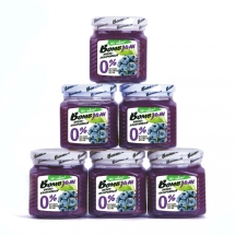 Низкокалорийный джем Bombbar 250гр., Черника-голубика, шт. Низкокалорийный джем Bombbar 250гр., Черника-голубика, шт.