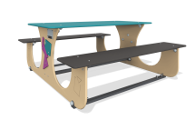 Стол детский Конструктивизм ЛГСД-30.3 для игровой площадки