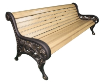 Скамейка парковая Новая Москва, Сосна 1,5 м Скамейка парковая Новая Москва, Сосна 1,5 м