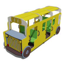 Игровой комплекс Автобус ВСТ 1120 для детской площадки Игровой комплекс Автобус ВСТ 1120 для детской площадки