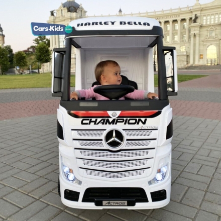 Электромобиль Mercedes-Benz Actros HL358 4WD белый, фото 2