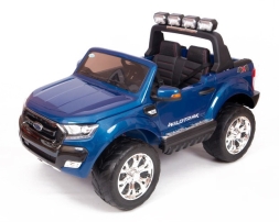 Детский электромобиль Dake Ford Ranger Blue 4WD MP4 - DK-F650-BL, фото 1