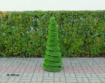 Топиари Ёлка-спиралька, h=200 см - газон Deluxe Simple Топиари Ёлка-спиралька, h=200 см - газон Deluxe Simple