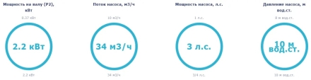 Насос с префильтром Astral Victoria Plus 34м3/ч 220В, фото 2