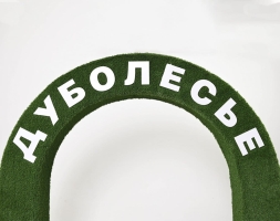 Топиари арка Дуболесье - газон Есо, фото 3