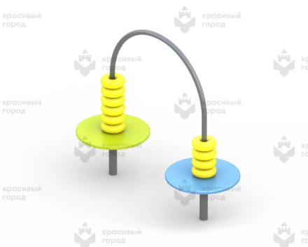 Счеты перекидные со столиком, фото 1