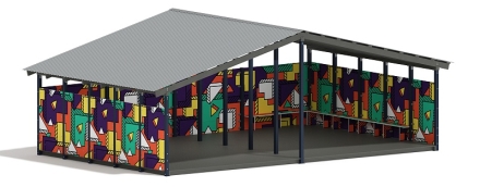 Теневой навес (Геометрия) - МФ 70.8.5-03, фото 1