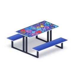 Столик детский (Азбука) - МФ 31.01.06-01, фото 2