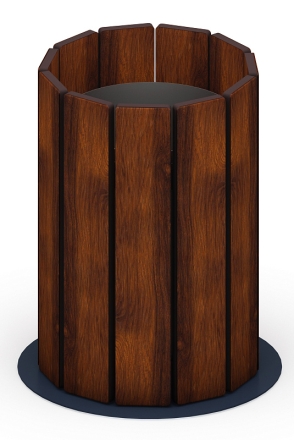 Урна (с баком) (под анкера) МФ 50.03.03.А, фото 1