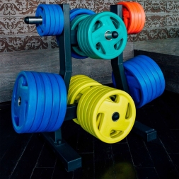 Диск обрезиненный PROFI-FIT цветной FASSION D-51, 25 кг, фото 2
