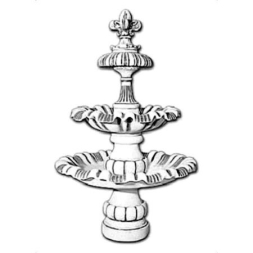 Фонтан классический "Лилия" артикул 784 Фонтан классический "Лилия" артикул 784