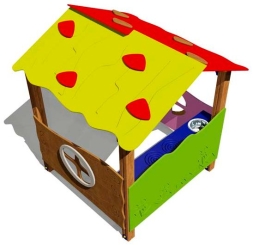 Домик 0106001 для детей с ограниченными возможностями для уличной площадки, фото 1