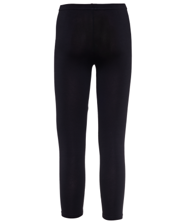 Лосины гимнастические, хлопок, черные, р. 28-34, фото 3