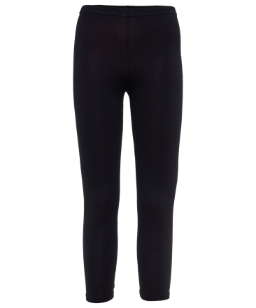 Лосины гимнастические, хлопок, черные, р. 28-34, фото 2