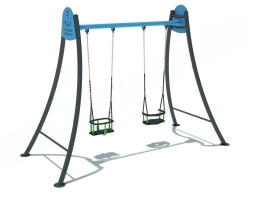 Качели Якорь голубой для детской площадки