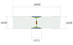 Детские качели Рассвет К008 с сидением К046 для игровых площадок, фото 4