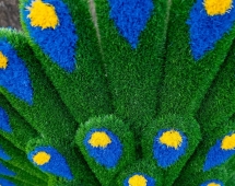 Топиари павлин Григориан, h=155 см - газон Eco Топиари павлин Григориан, h=155 см - газон Eco