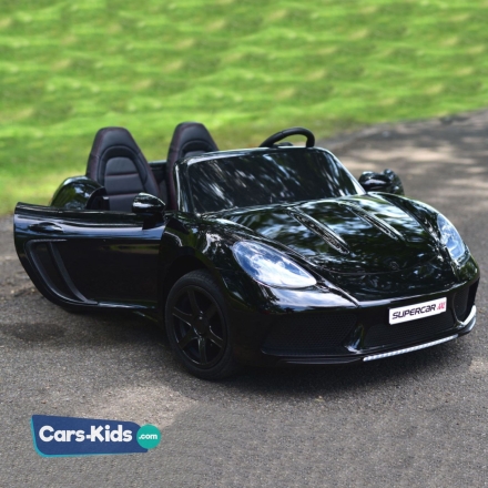 Электромобиль Porsche Cayman 180W черный, фото 2