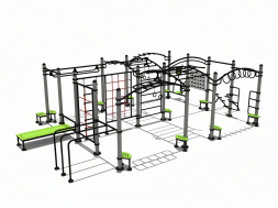 Гимнастический комплекс ГК-039 для спортивных площадок