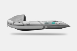 Gladiator C 370 AL ACTIVE Светло-темносерый моторная лодка ПВХ Алюминиевый пайол, фото 9