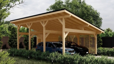 Навес для машин РАЙБЛ Премиум комплектация, фото 12