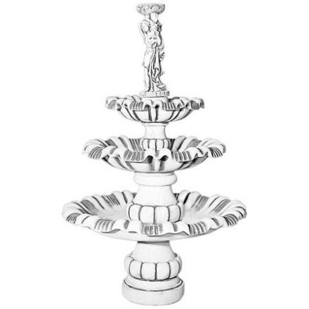 Фонтан скульптурный &quot;Девушка&quot; 3 чаши артикул 756, фото 1