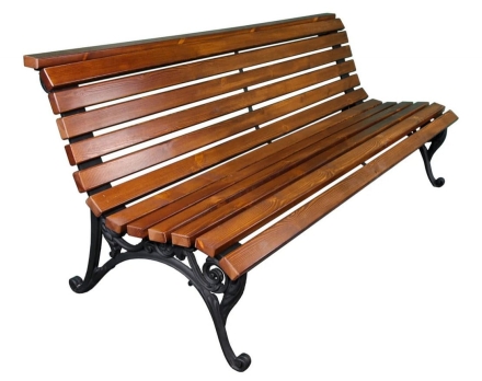 Скамейка Алушта, Сосна 1,5 м, фото 3