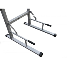 Турник-пресс-брусья напольные с гребенкой для штанги MironFit RK-016 (Серия РЕКОРД)