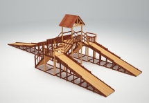 Зимняя горка Зима-11